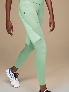 On Running Lightweight High-Rise Mint Leggings Size Small